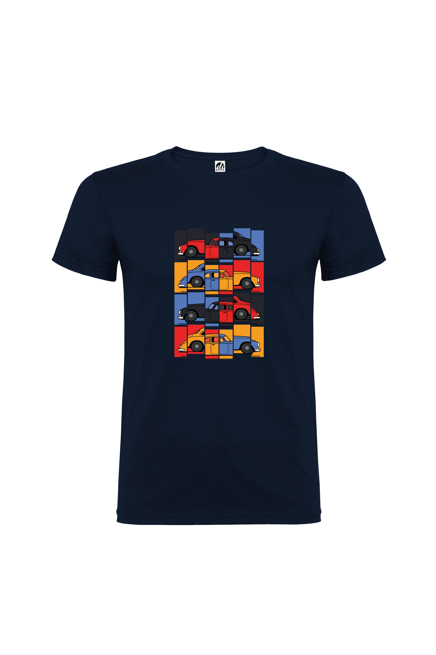 Camiseta Manga Corta Hombre Personalizada "Old car"