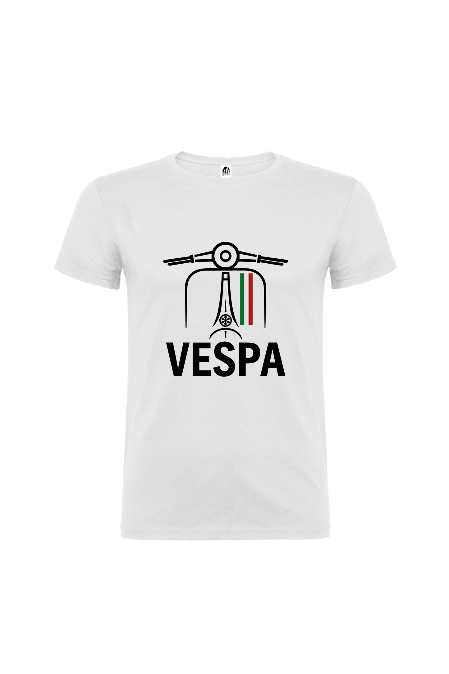 Camiseta Manga Corta Hombre Personalizada "Vespa"