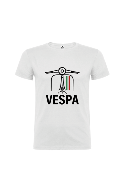 Camiseta Manga Corta Hombre Personalizada "Vespa"