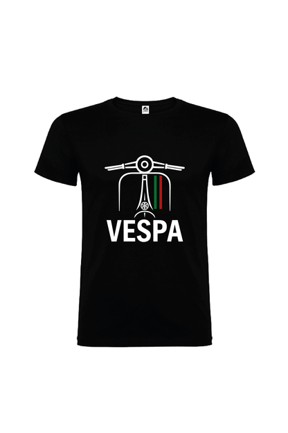 Camiseta Manga Corta Hombre Personalizada "Vespa"