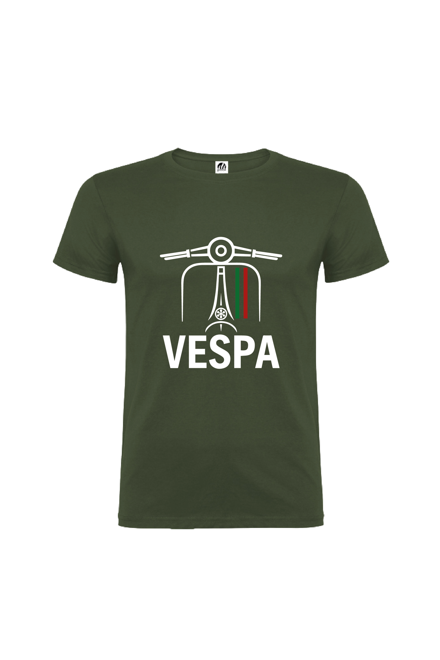Camiseta Manga Corta Hombre Personalizada "Vespa"