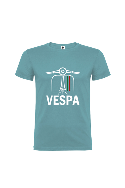 Camiseta Manga Corta Hombre Personalizada "Vespa"