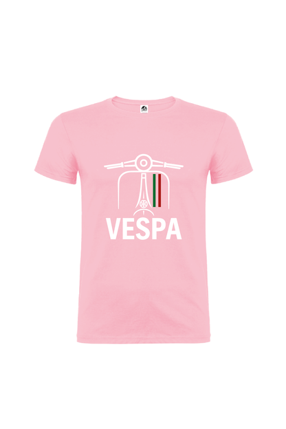 Camiseta Manga Corta Hombre Personalizada "Vespa"