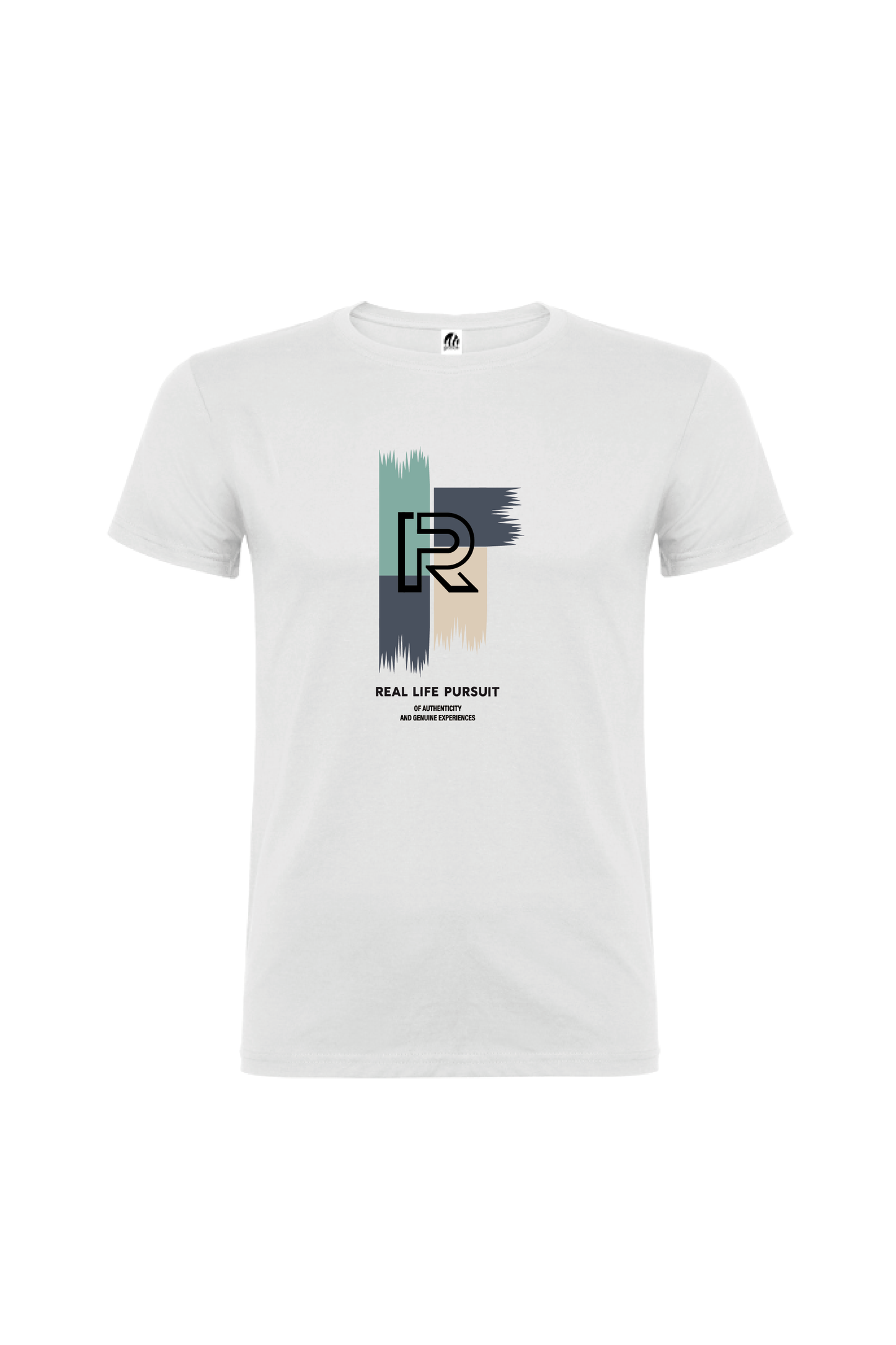 Camiseta Manga Corta Hombre Personalizada "Real life"