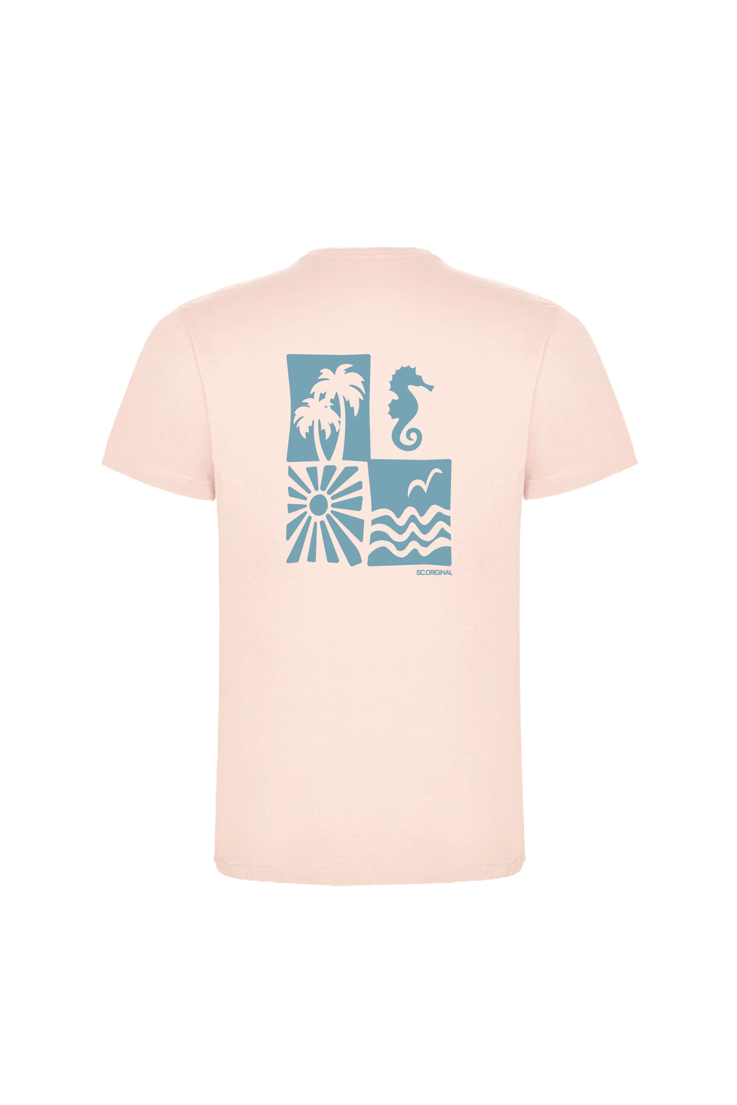 Camiseta Manga Corta Hombre Personalizada "Summer"
