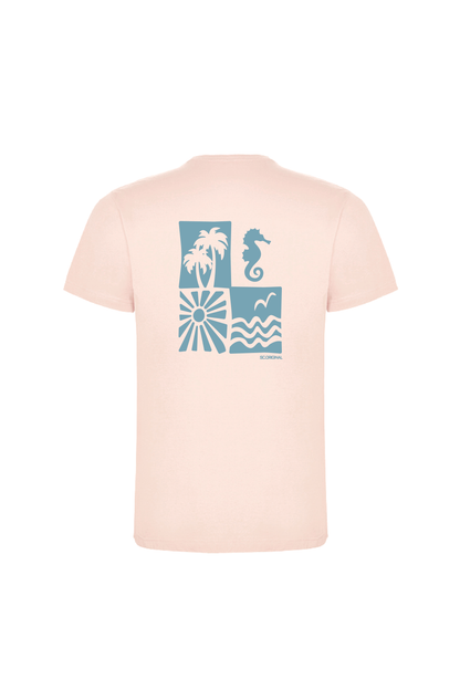 Camiseta Manga Corta Hombre Personalizada "Summer"