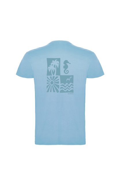 Camiseta Manga Corta Hombre Personalizada "Summer"