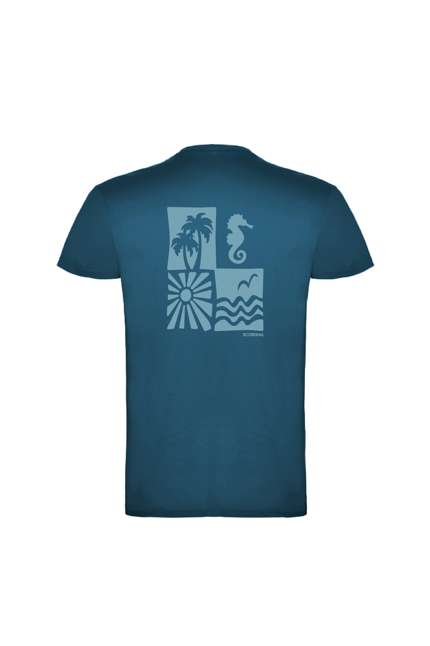 Camiseta Manga Corta Hombre Personalizada "Summer"