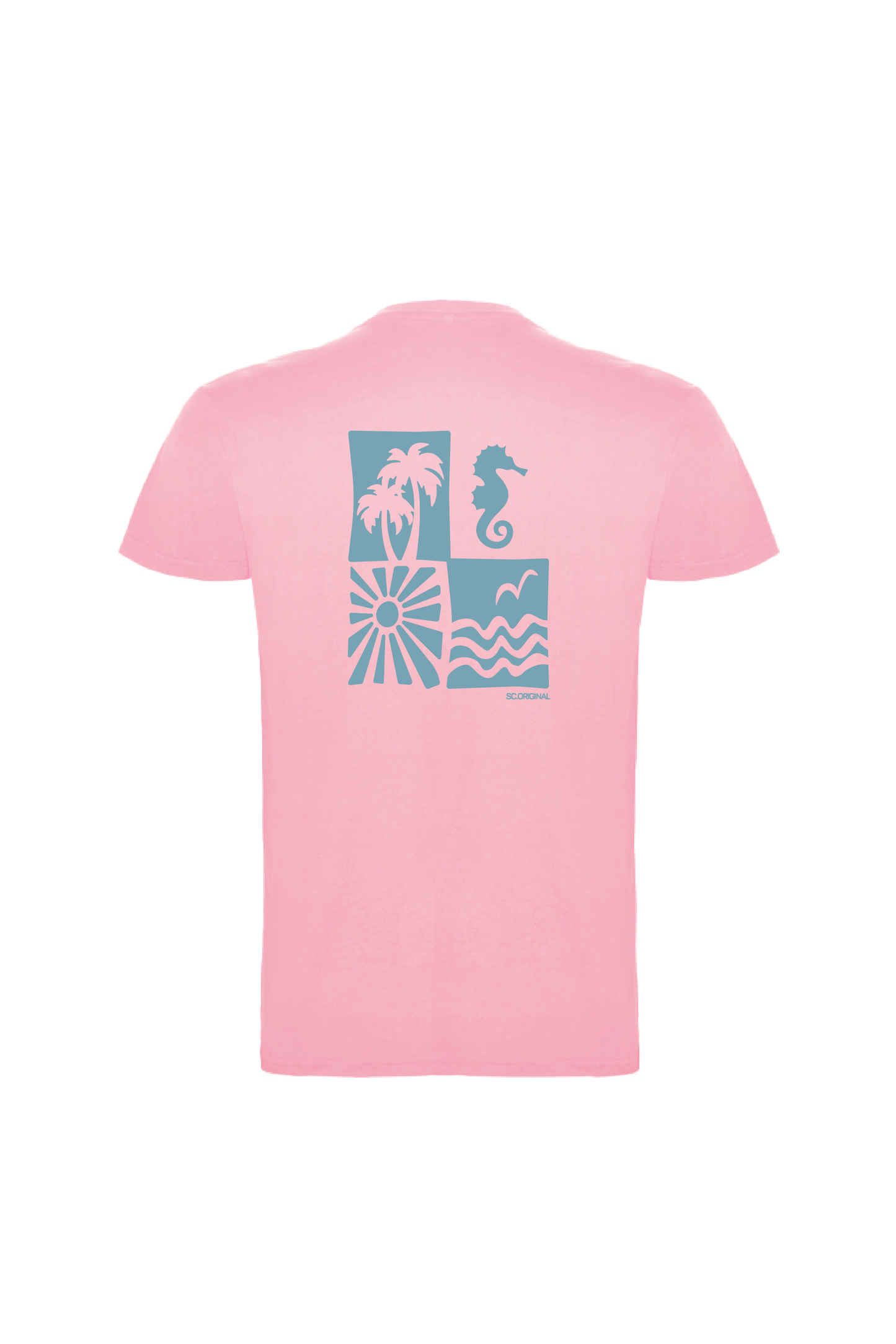 Camiseta Manga Corta Hombre Personalizada "Summer"