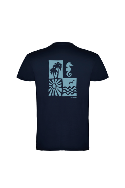 Camiseta Manga Corta Hombre Personalizada "Summer"