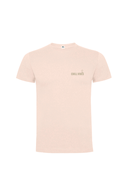 Camiseta Manga Corta Hombre Personalizada "Chill vibes"