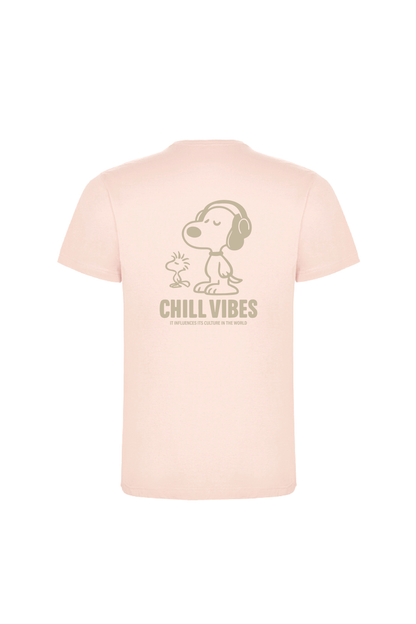 Camiseta Manga Corta Hombre Personalizada "Chill vibes"