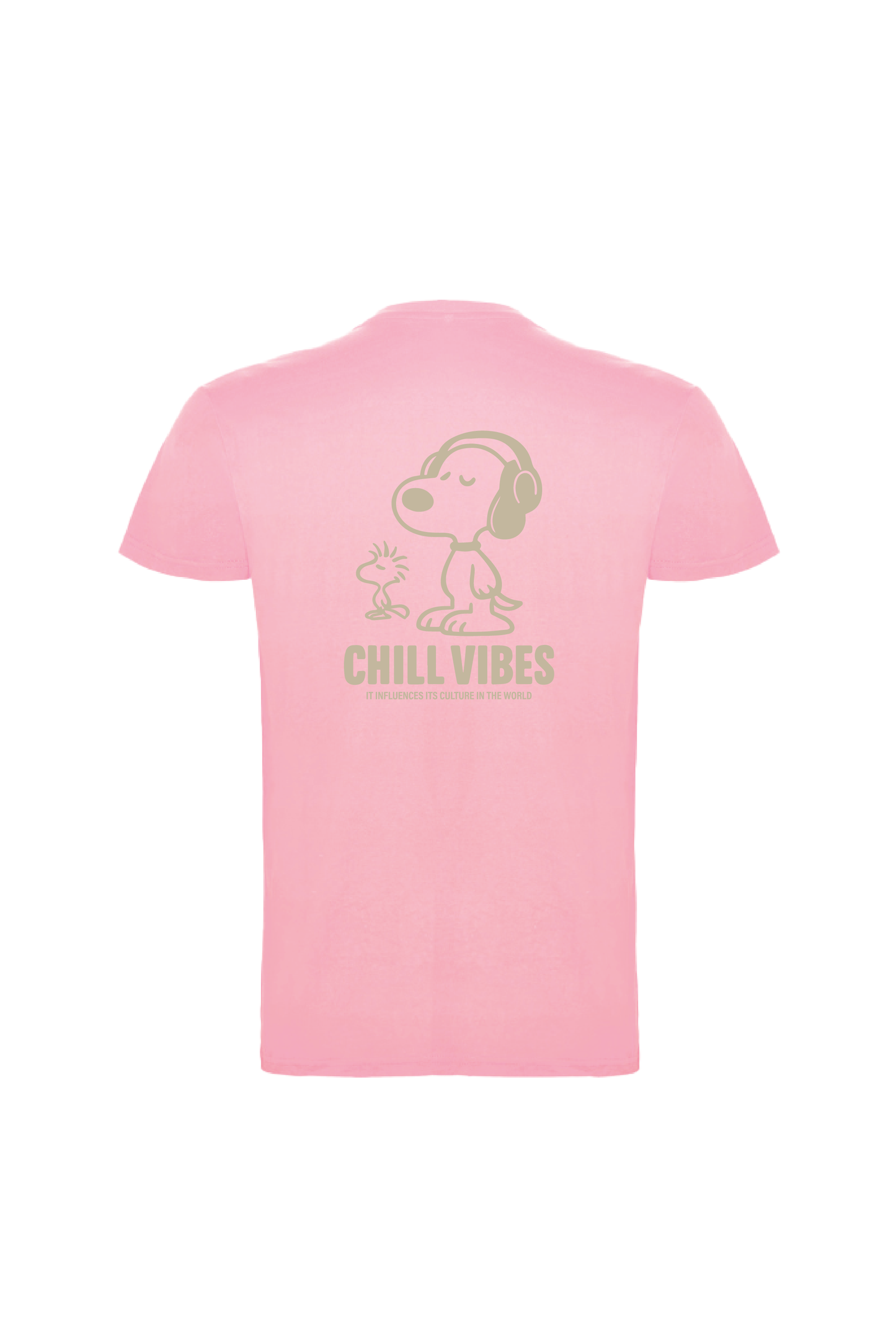 Camiseta Manga Corta Hombre Personalizada "Chill vibes"