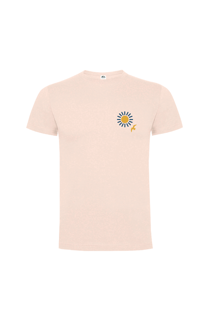 Camiseta Manga Corta Hombre Personalizada "Life is good"