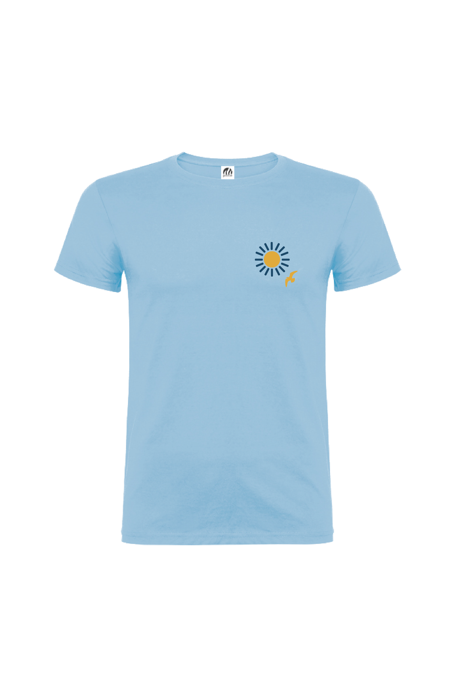 Camiseta Manga Corta Hombre Personalizada "Life is good"