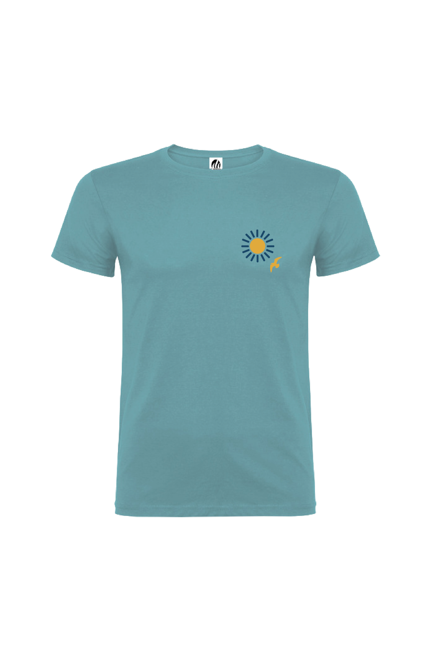 Camiseta Manga Corta Hombre Personalizada "Life is good"