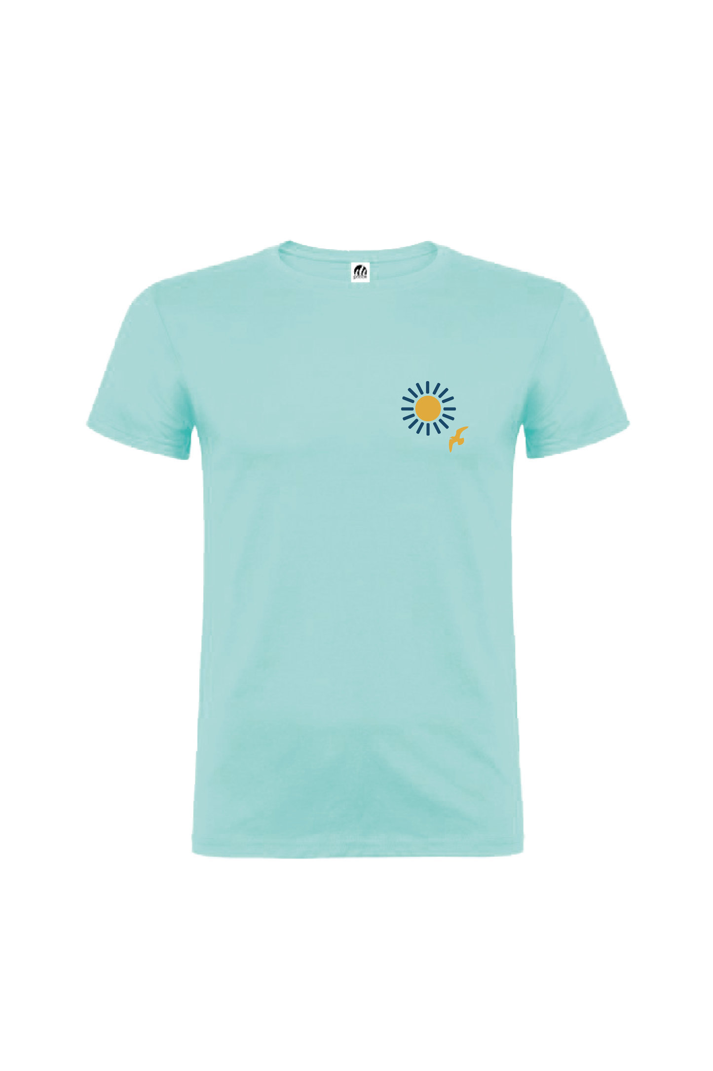 Camiseta Manga Corta Hombre Personalizada "Life is good"