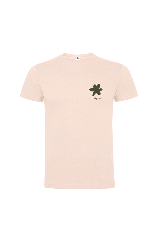 Camiseta Manga Corta Hombre Personalizada "Flowers"