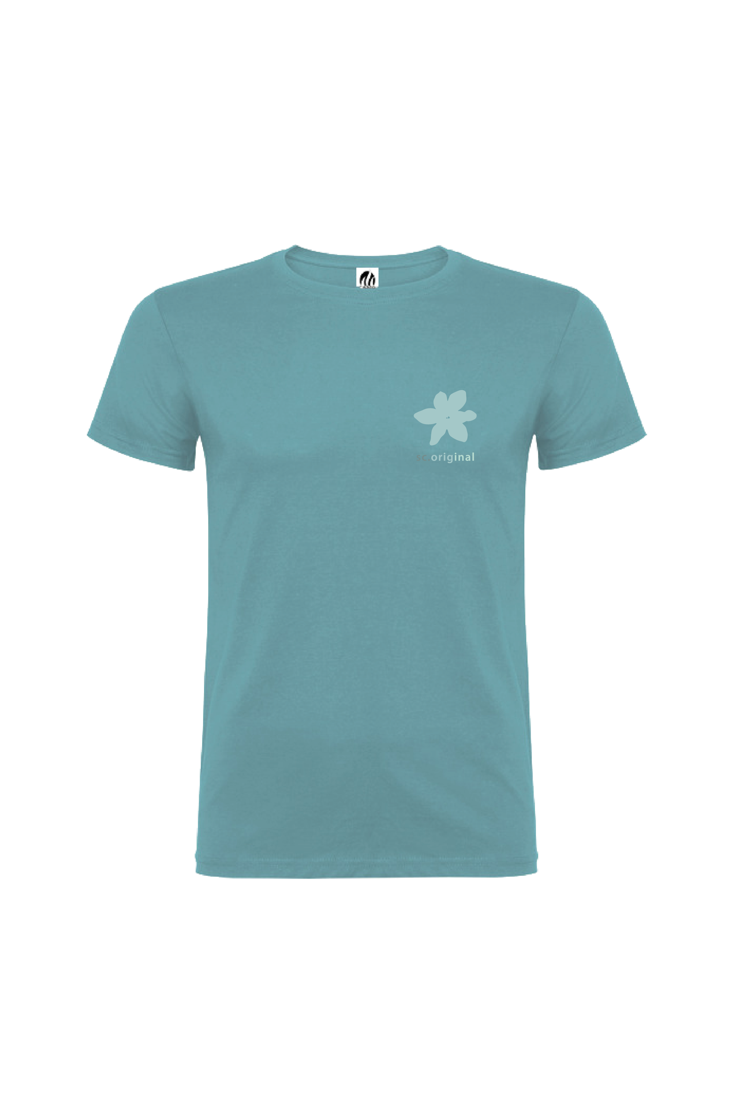 Camiseta Manga Corta Hombre Personalizada "Flowers"