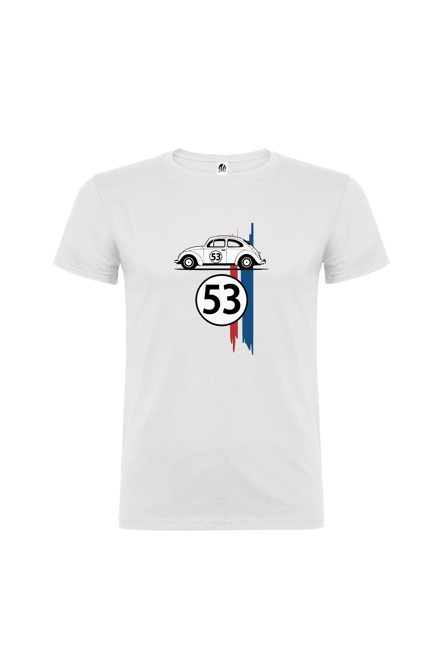Camiseta Manga Corta Hombre Personalizada "53"