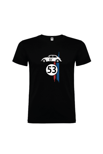 Camiseta Manga Corta Hombre Personalizada "53"