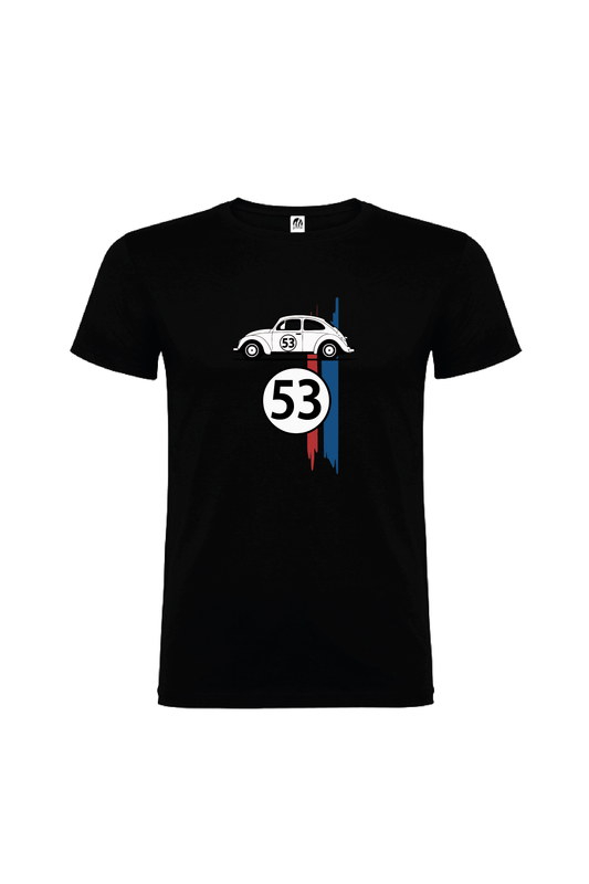 Camiseta Manga Corta Hombre Personalizada "53"
