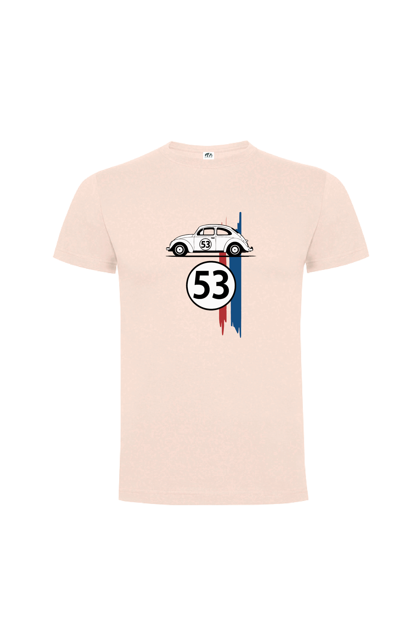 Camiseta Manga Corta Hombre Personalizada "53"