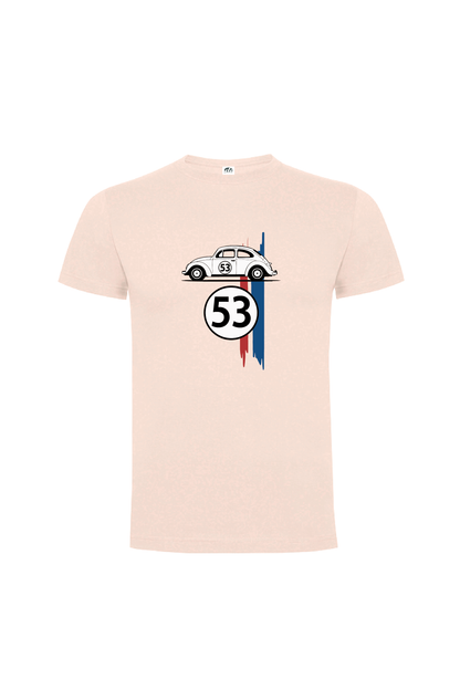 Camiseta Manga Corta Hombre Personalizada "53"