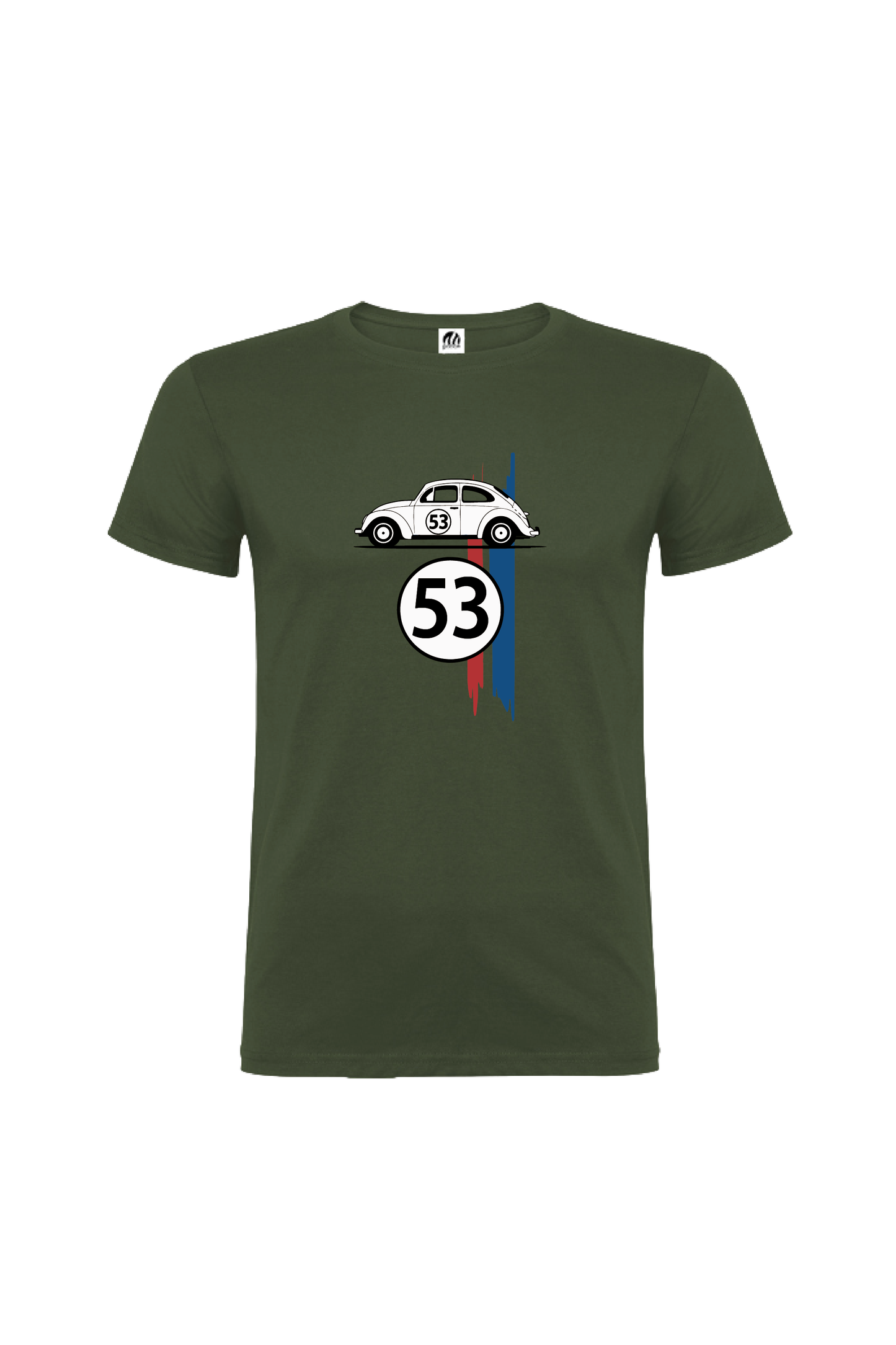 Camiseta Manga Corta Hombre Personalizada "53"