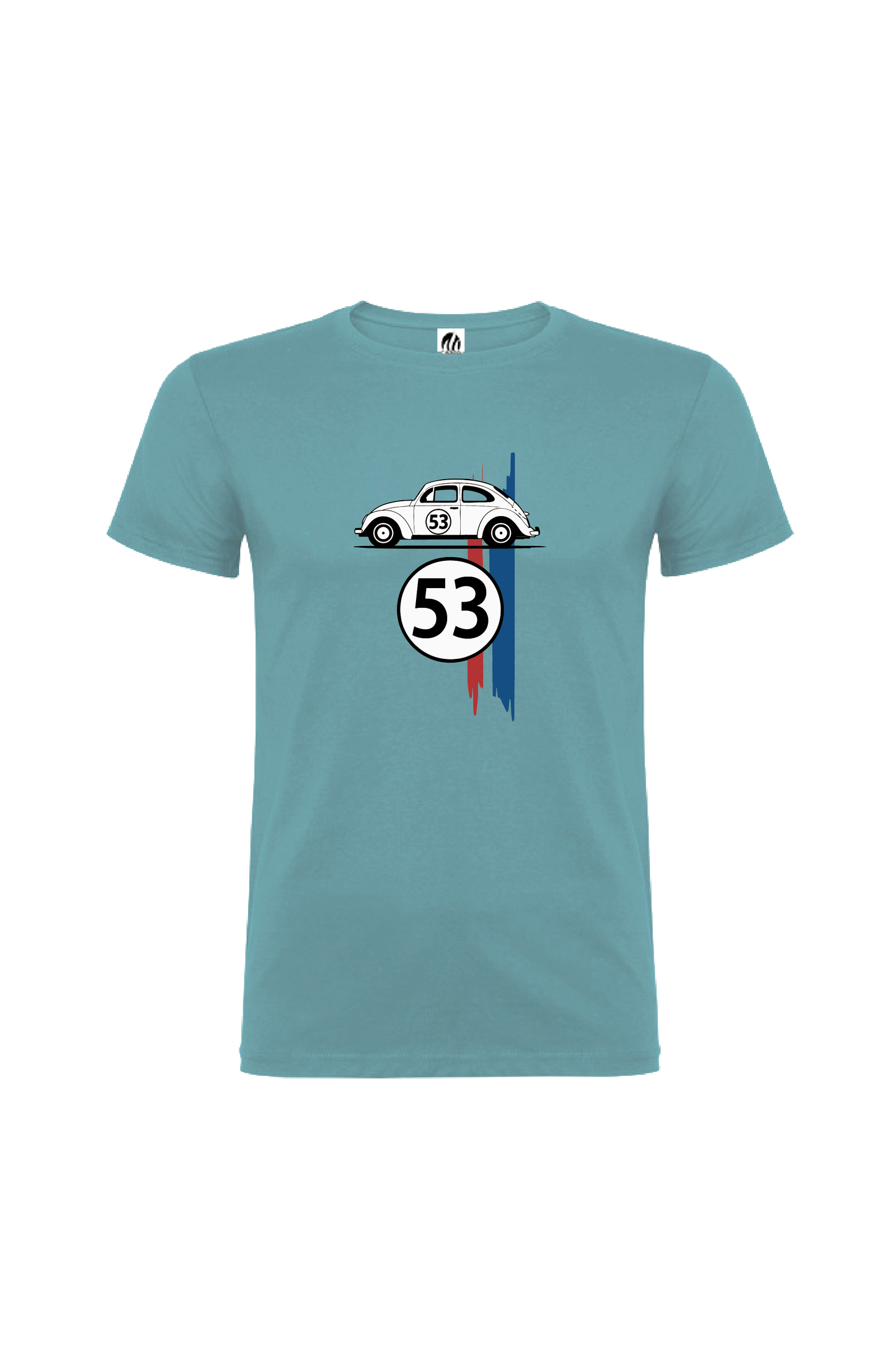 Camiseta Manga Corta Hombre Personalizada "53"