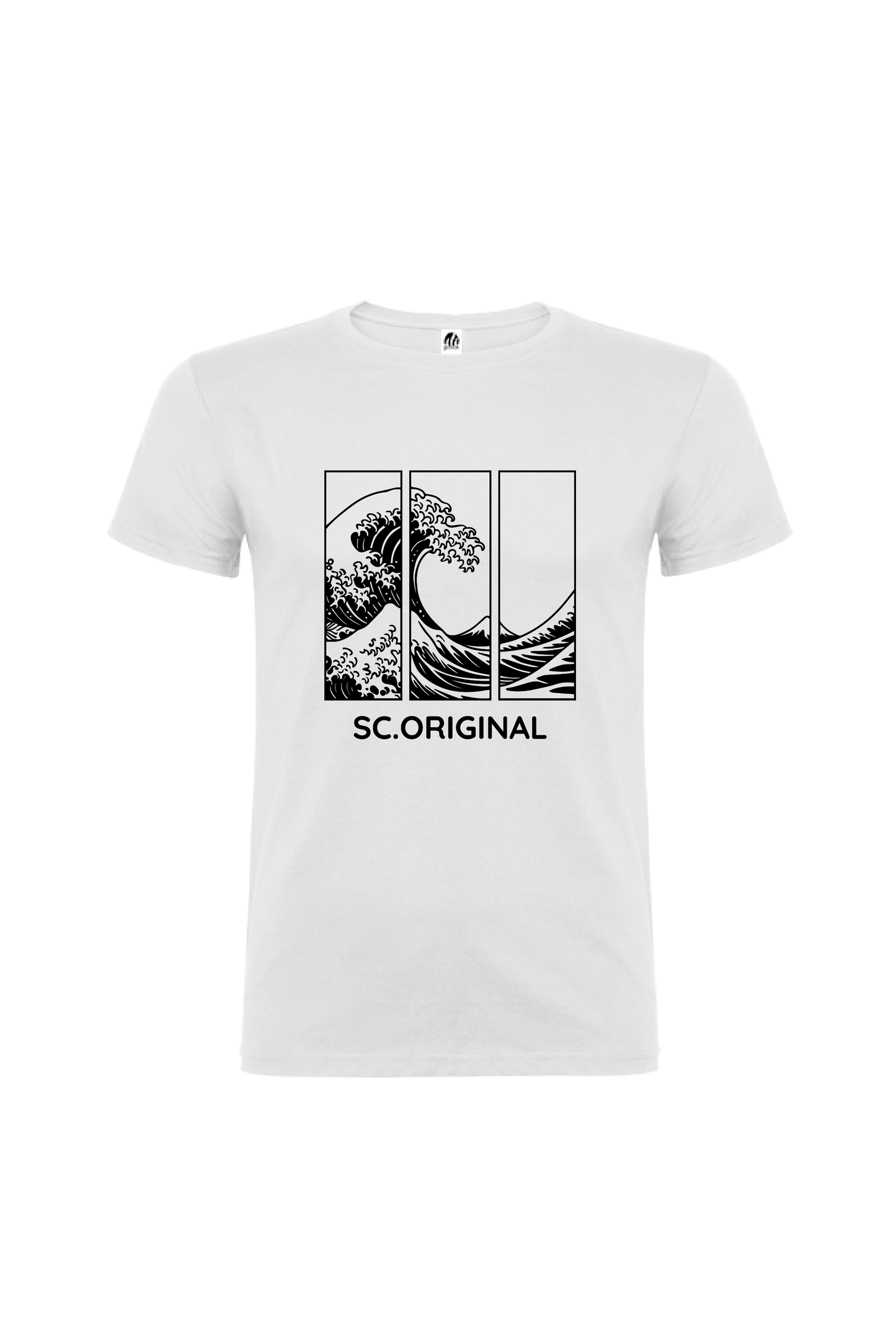 Camiseta Manga Corta Hombre Personalizada "Waves"