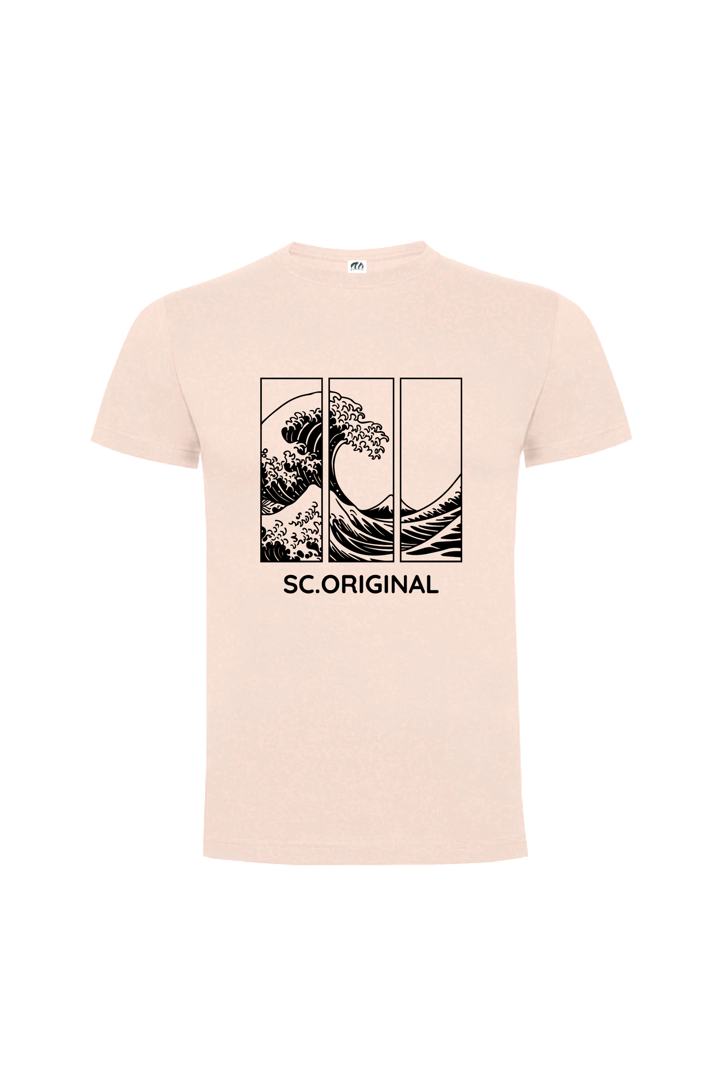Camiseta Manga Corta Hombre Personalizada "Waves"