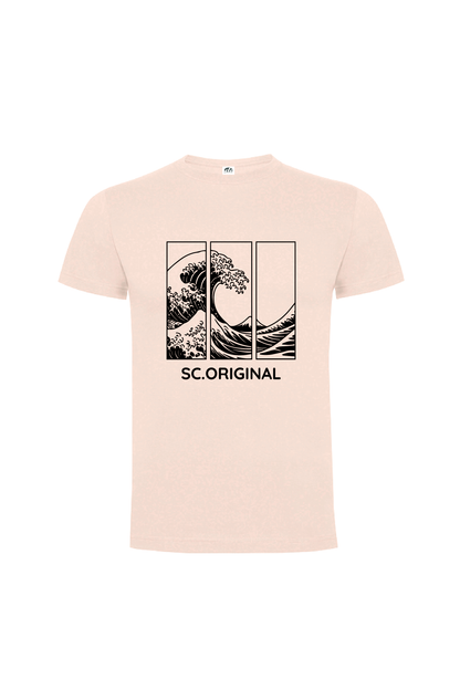 Camiseta Manga Corta Hombre Personalizada "Waves"