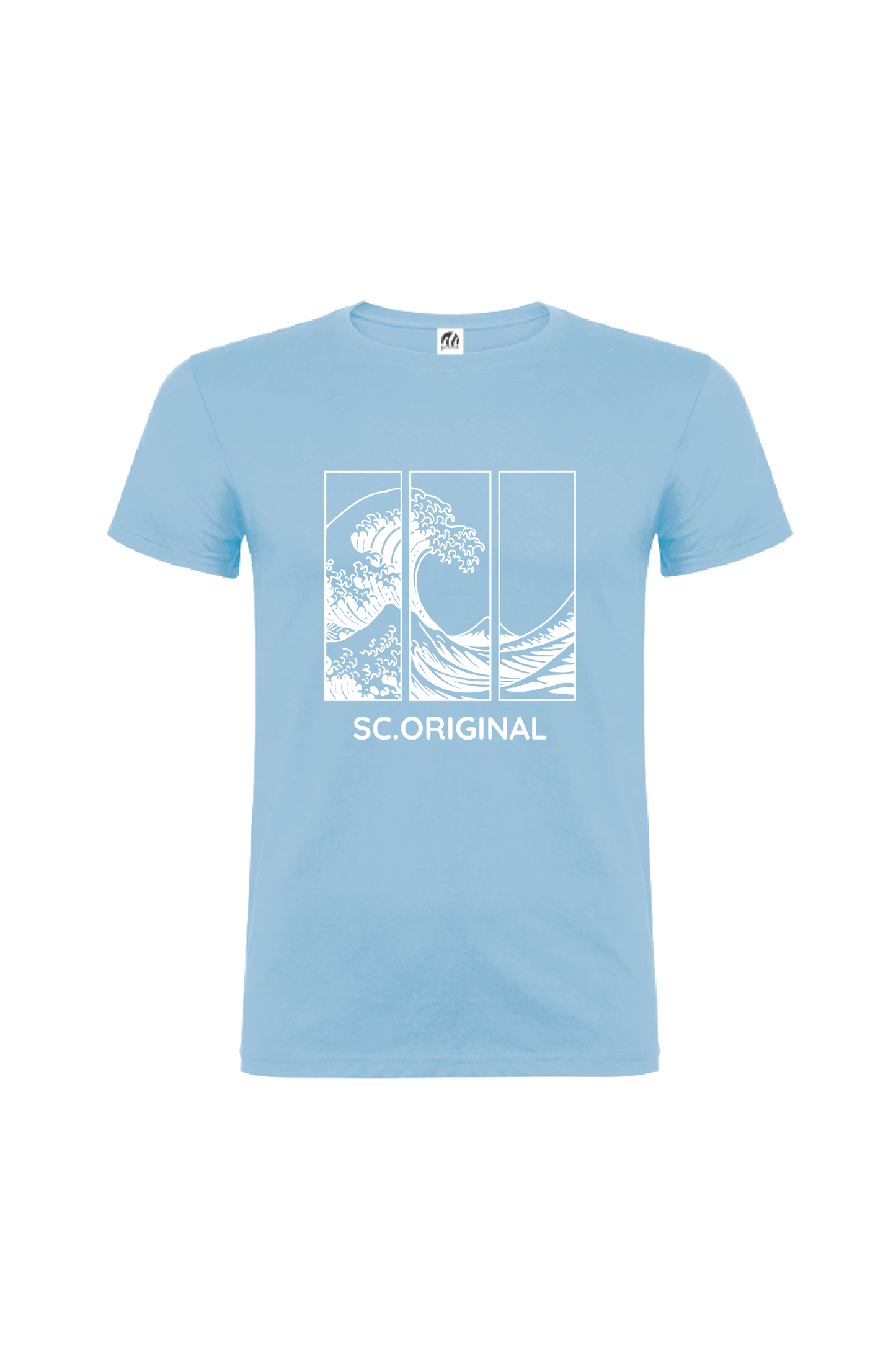 Camiseta Manga Corta Hombre Personalizada "Waves"