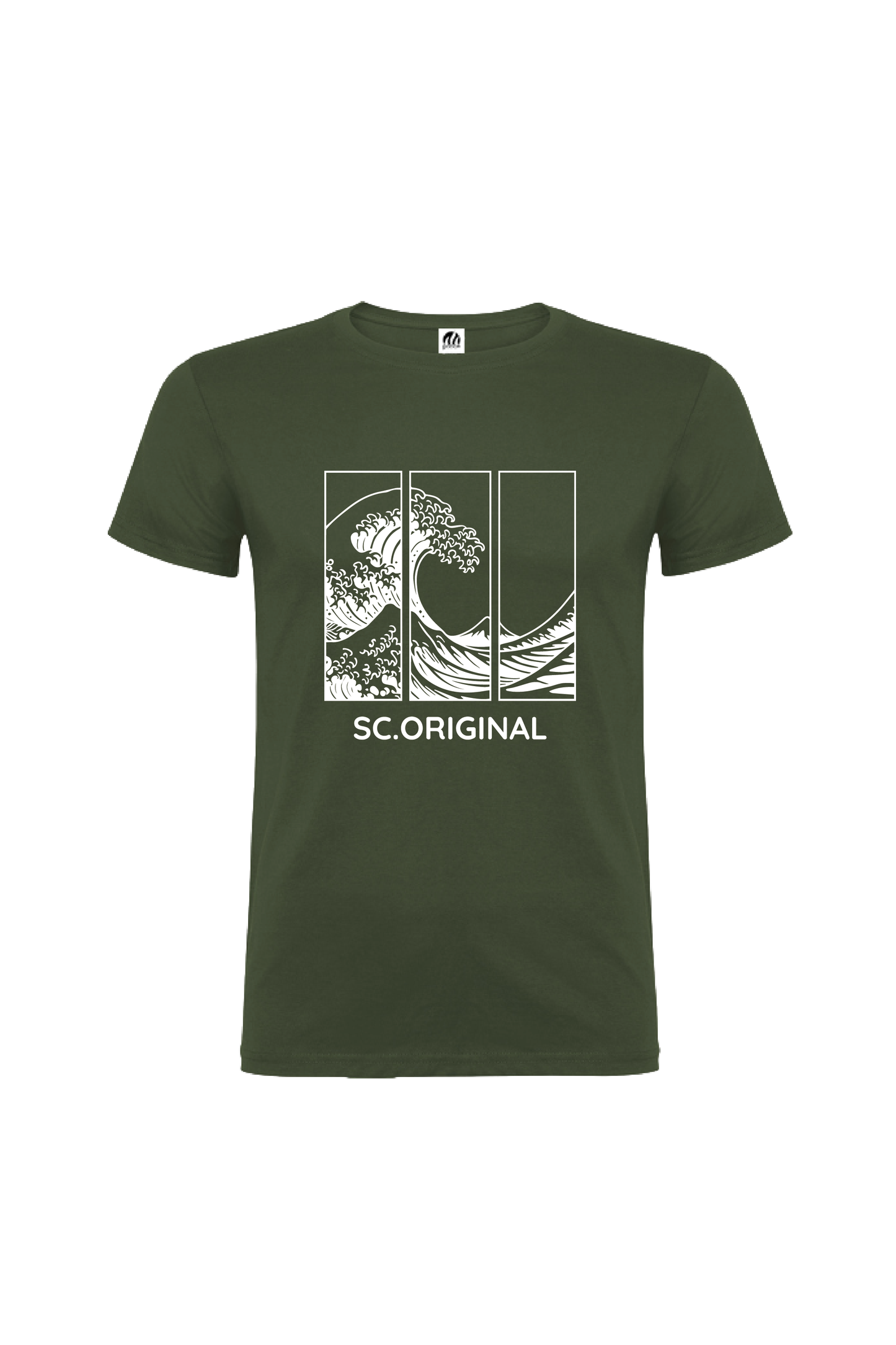 Camiseta Manga Corta Hombre Personalizada "Waves"