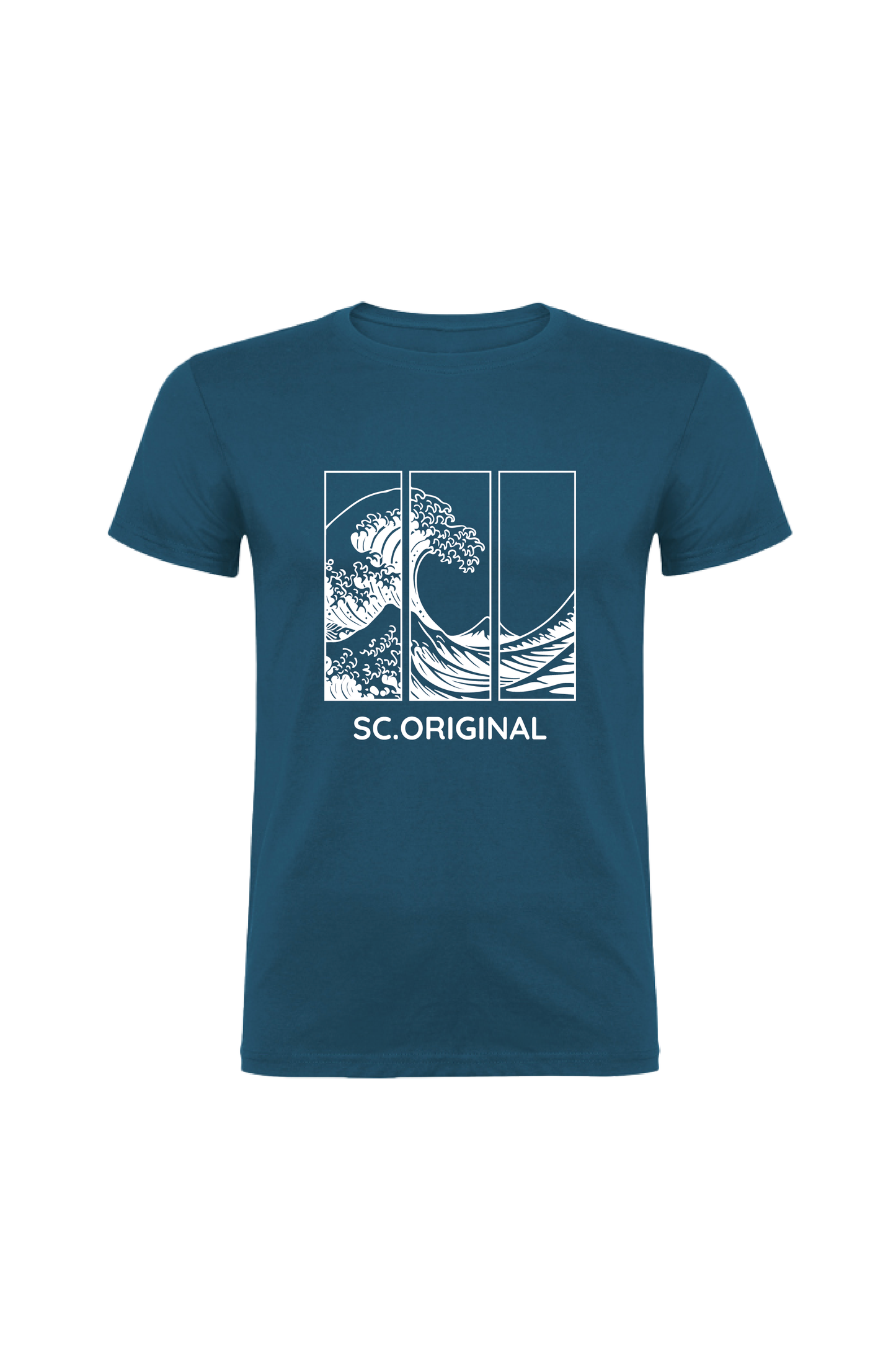 Camiseta Manga Corta Hombre Personalizada "Waves"