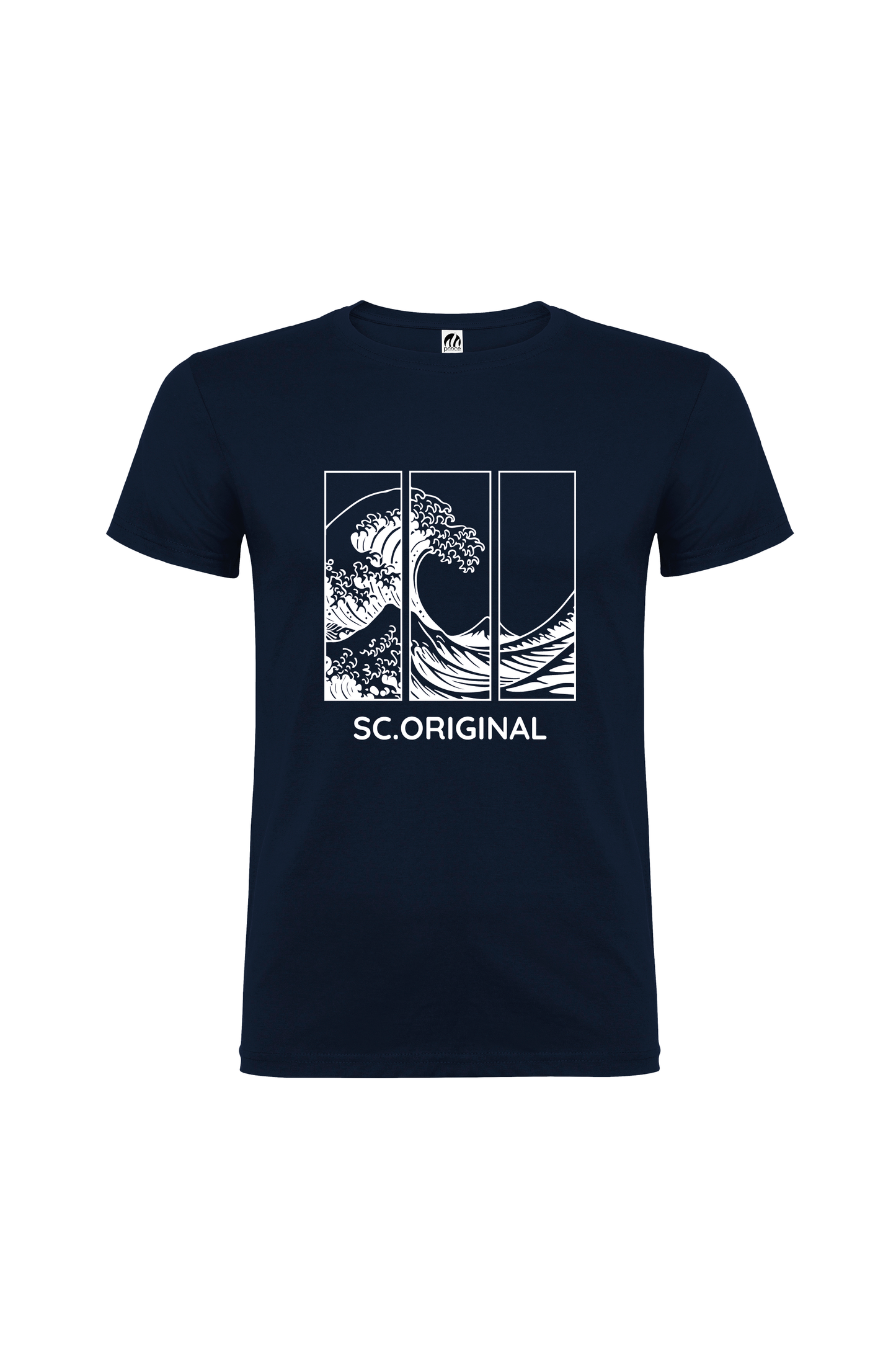 Camiseta Manga Corta Hombre Personalizada "Waves"