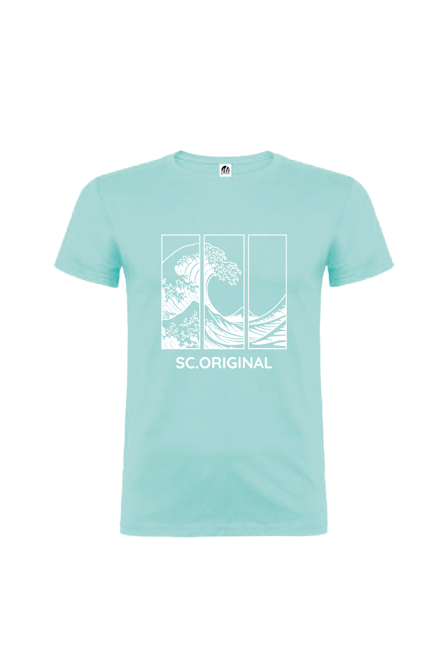 Camiseta Manga Corta Hombre Personalizada "Waves"