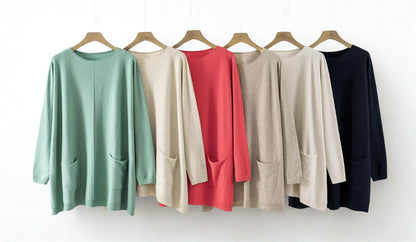 Jersey oversize con bolsillos
