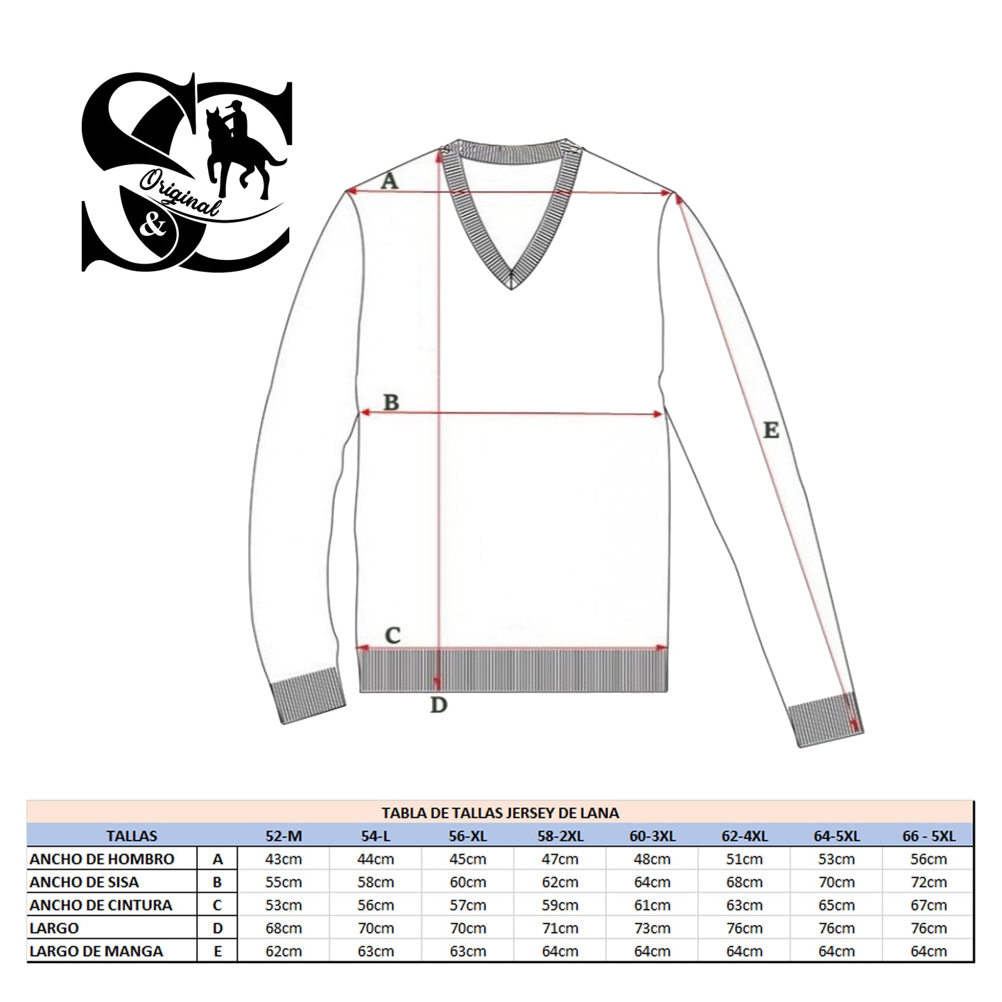 Jersey Hombre Cuello Pico Burdeos