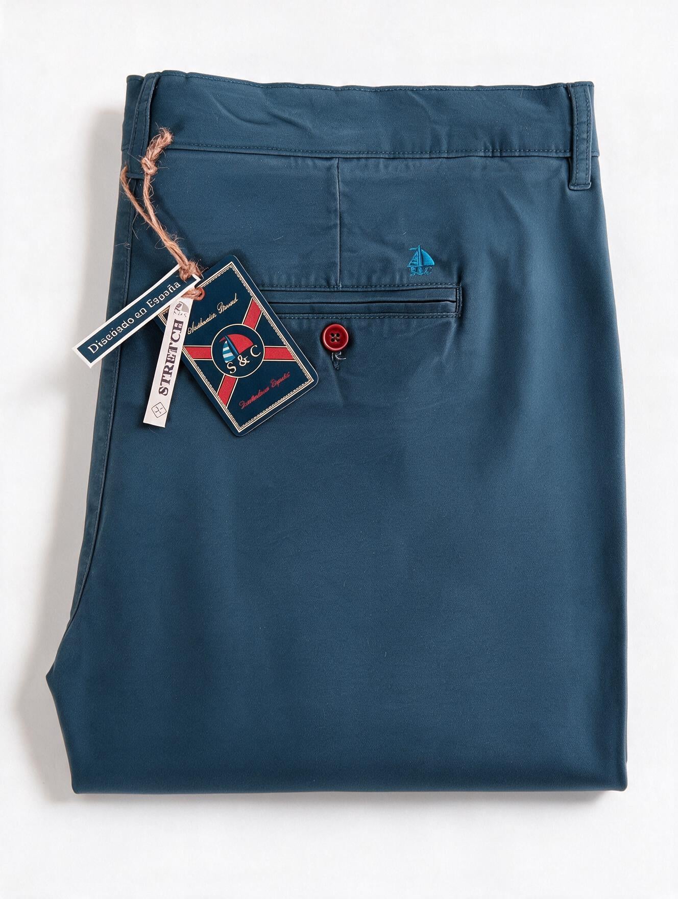 Pantalón chino Azul Noche