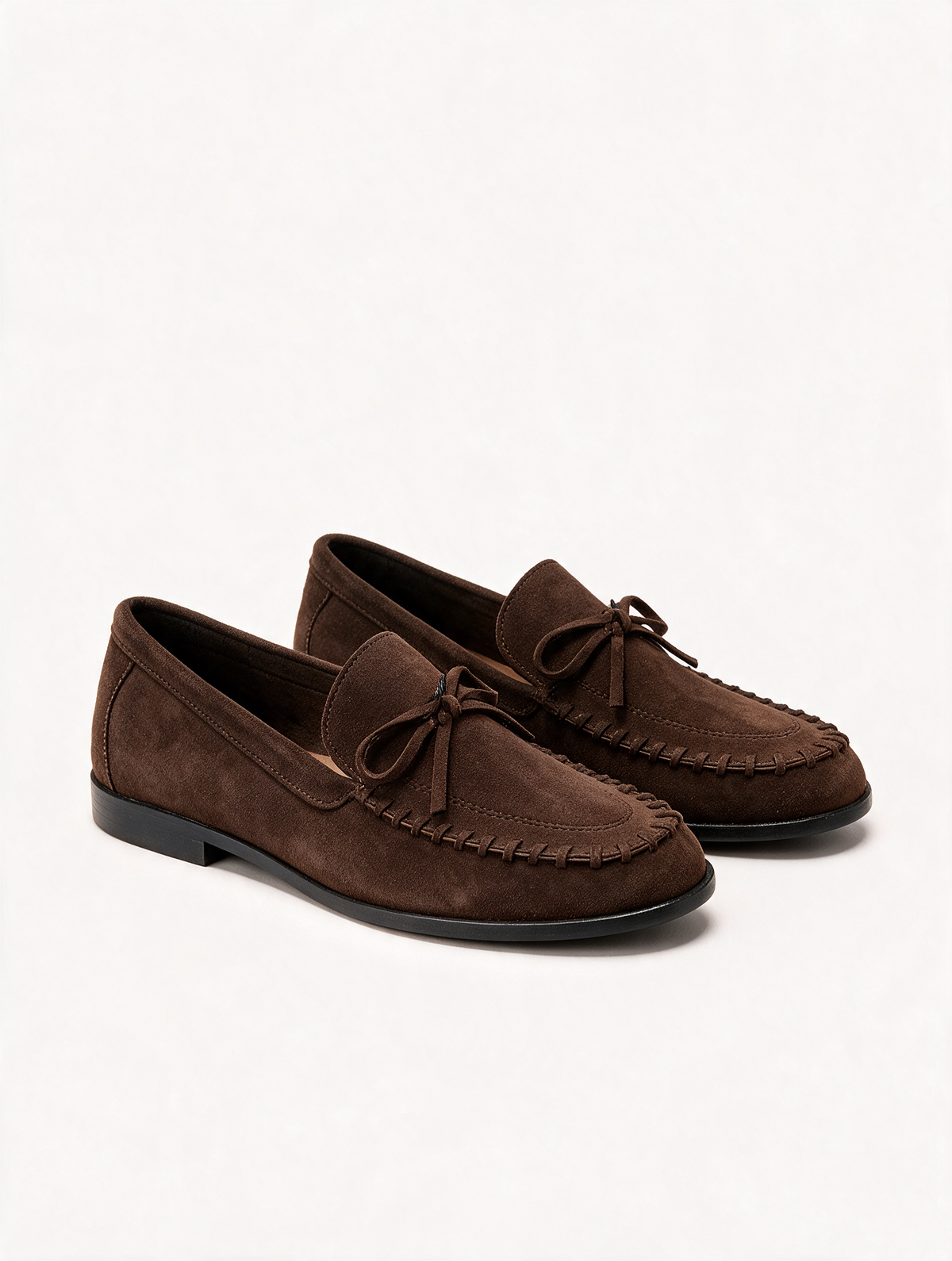 Zapatos mocasín mujer Marrón