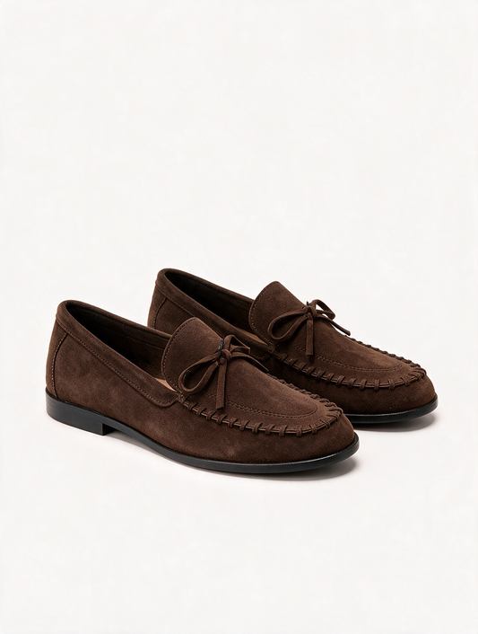 Zapatos mocasín mujer Marrón