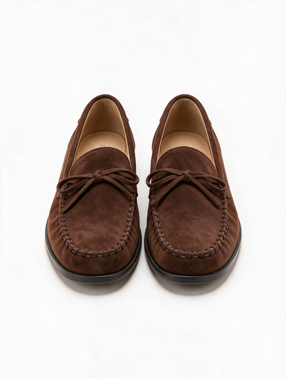 Zapatos mocasín mujer Marrón