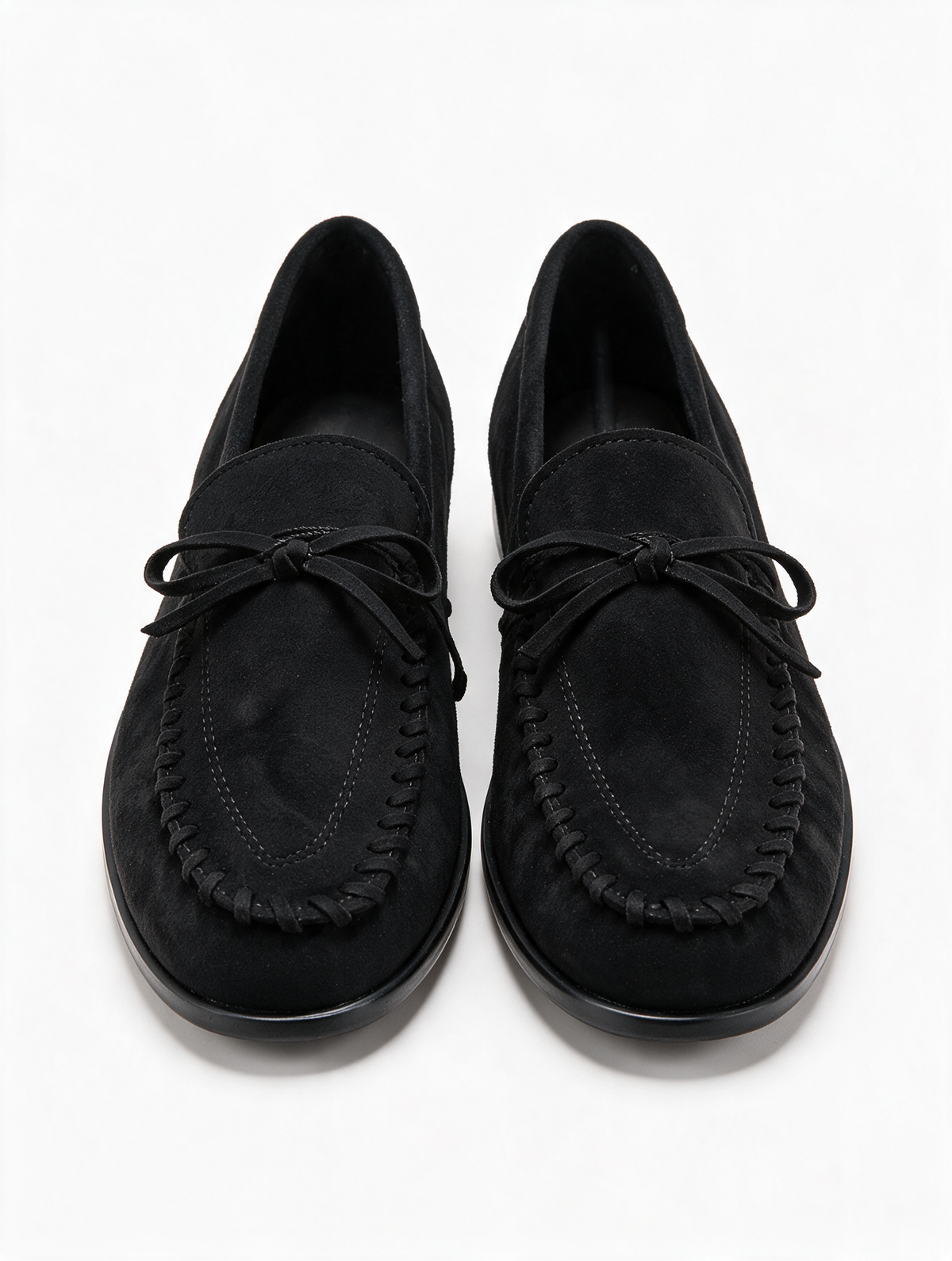 Zapatos mocasín mujer Negro