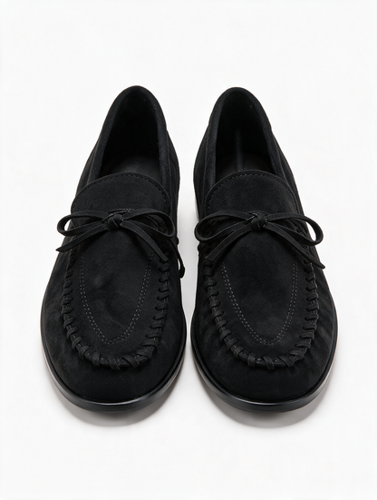 Zapatos mocasín mujer Negro