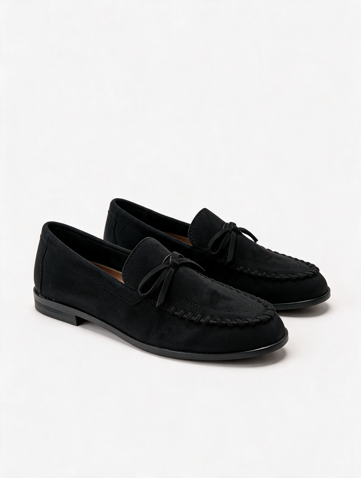 Zapatos mocasín mujer Negro