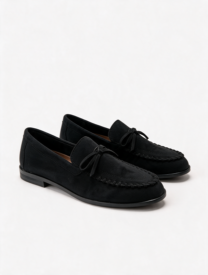 Zapatos mocasín mujer Negro
