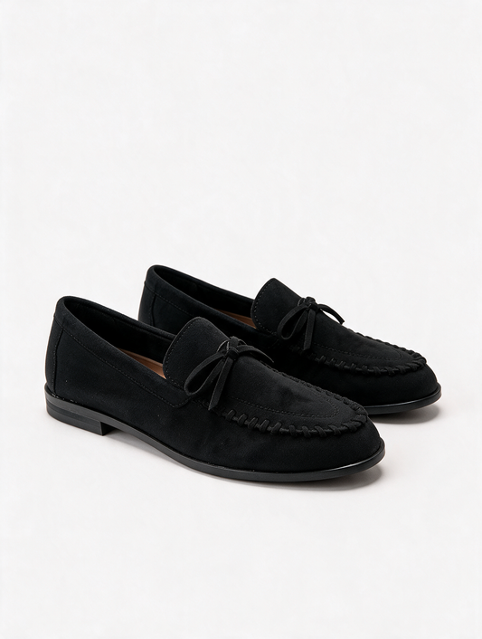 Zapatos mocasín mujer Negro