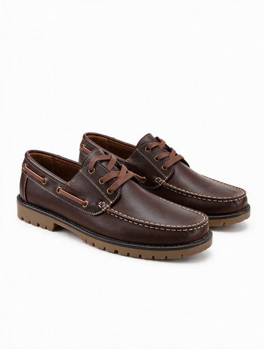 Zapato clásico Náutico Marrón